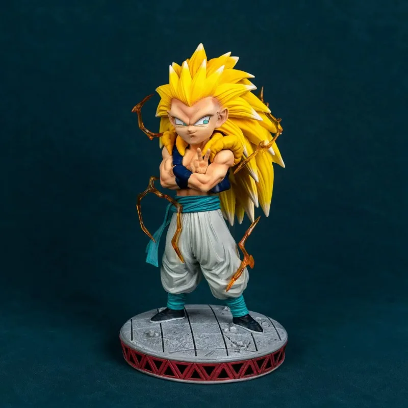 Dragon Ball Anime Gotenks Figure Super Saiyan Action Figures statue collection toys model desktop ornament kids gifts Christmas