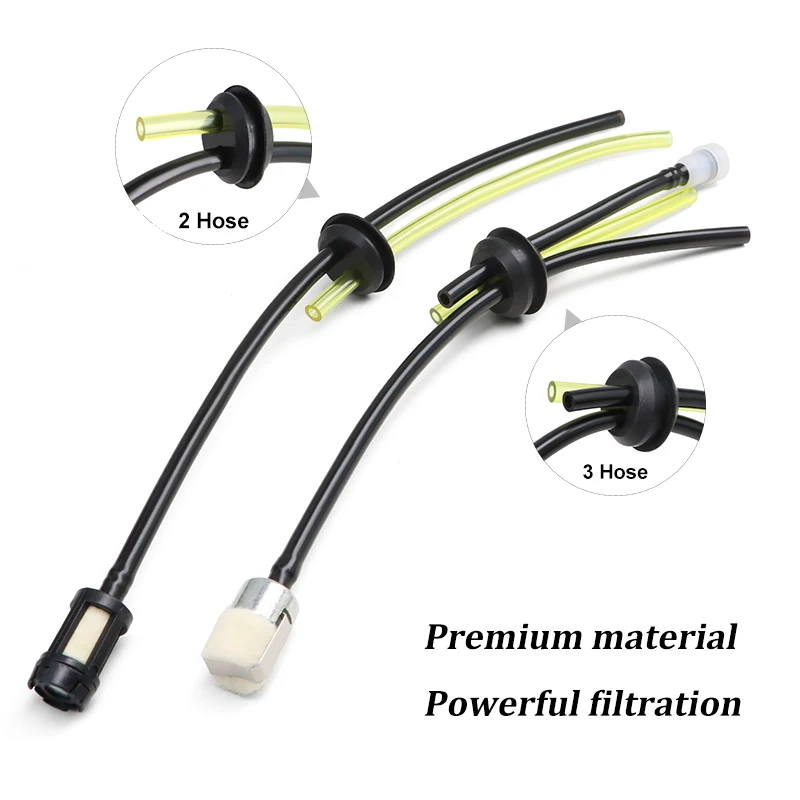 Garden Power Tools Accessories 2/3 Hoses Petrol Fuel Hose and Filter Kit for Gasolene Brush Cutter Grass Trimmer
