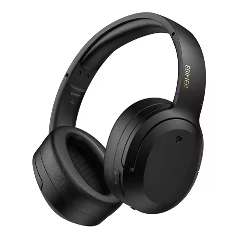 Edifier W820NB Plus Wireless Noise Cancelling Headphones 43dB ANC Hi-Res LDAC Codec 49hrs Playtime Over-Ear Bluetooth Headset