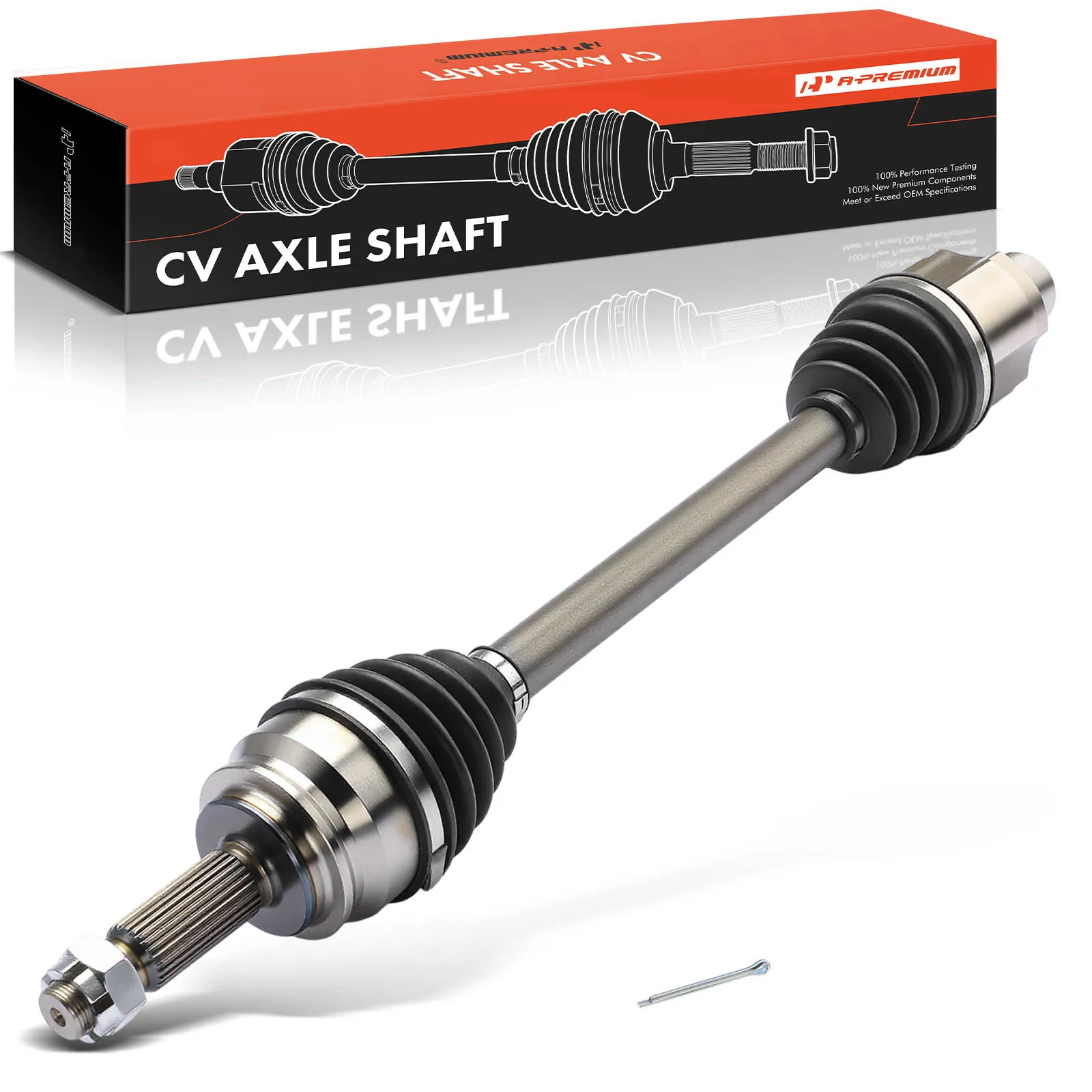 A-Premium Front Passenger Side CV Axle Assembly for Mitsubishi Lancer 2009-2015