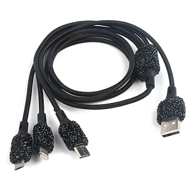 Nieuwe Bling USB Autolader 5V 2.1A Dual Port Snelle Adapter Roze Auto Decor Auto Styling Diamant Auto accessoires Interieur voor Vrouw