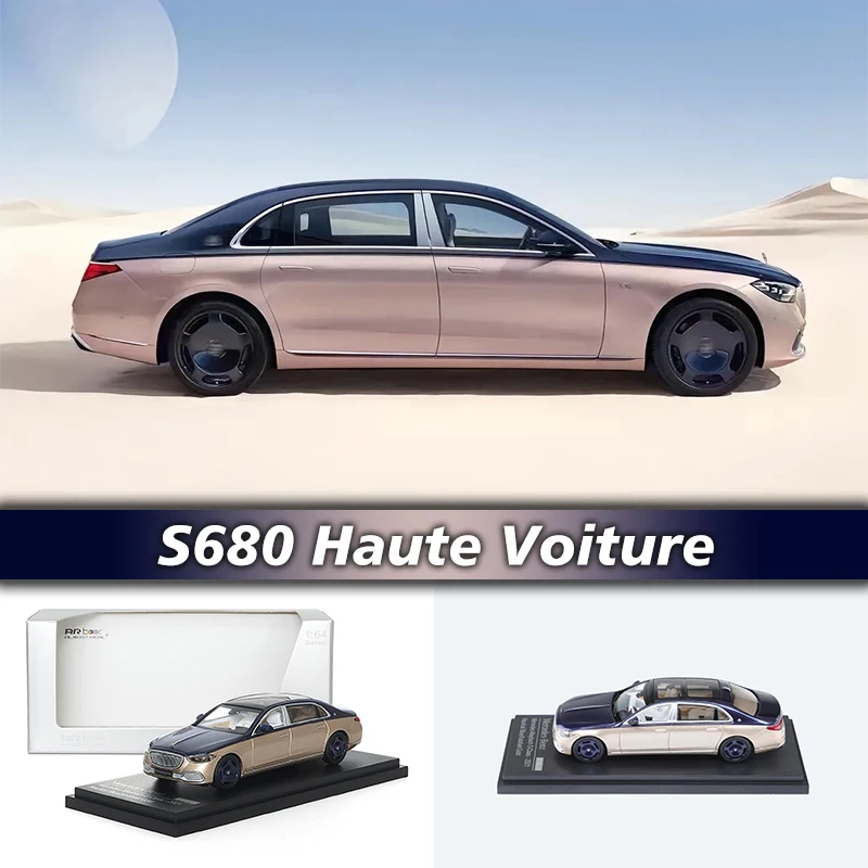 AR BOX In Stock 1:64 S680 Haute Voiture Advanced Customization Diecast Diorama Car Model Collection Miniature Carros Toys