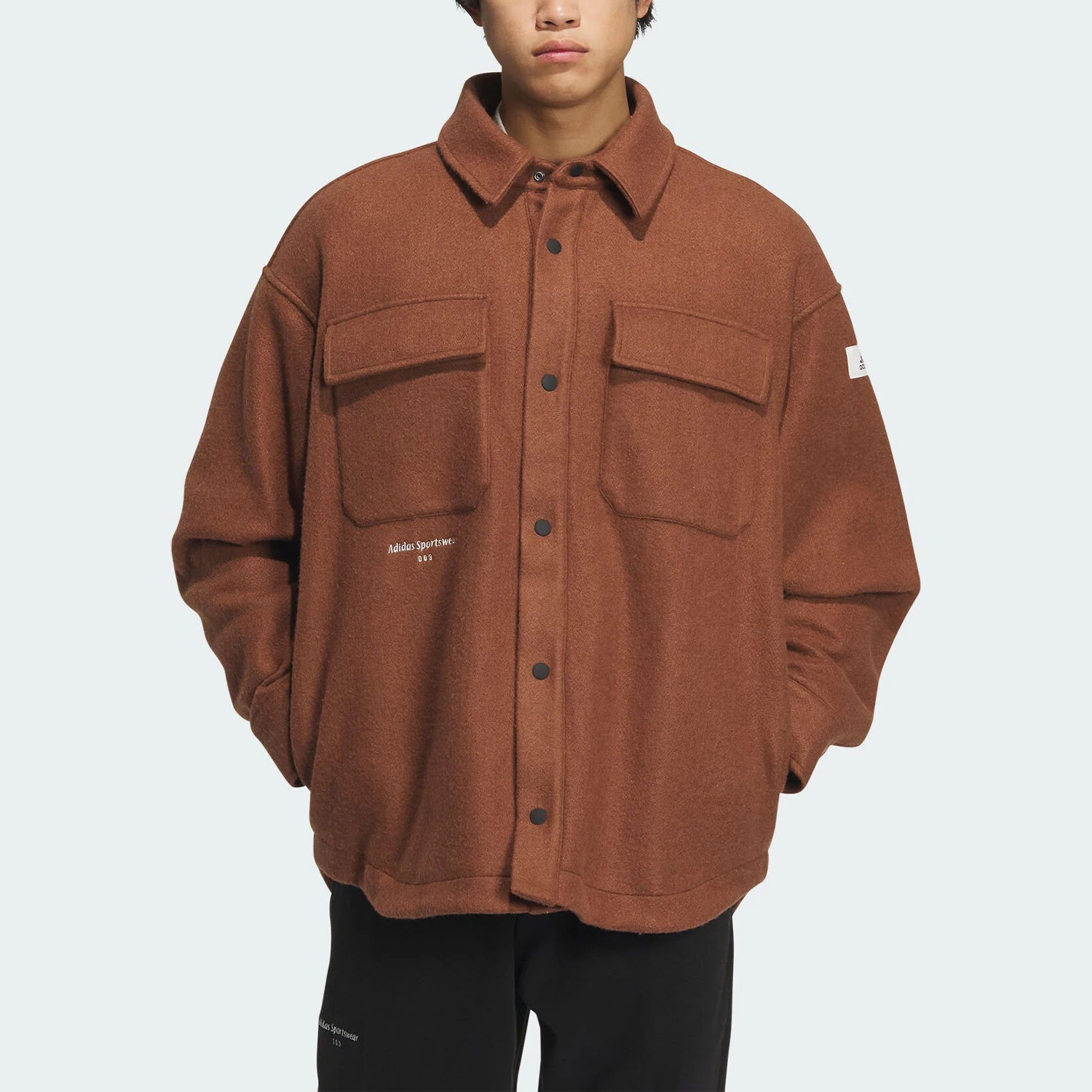 

Adidas Official Authentic ST WM SHIRT JKT Мужская куртка в стиле ретро с лацканами IP4970