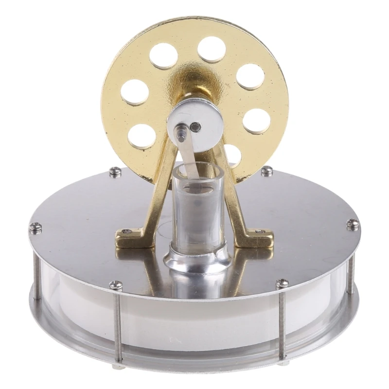 Miniature Low Temperature Stirling Engine Motor Model Puzzle Education Model Children Adult