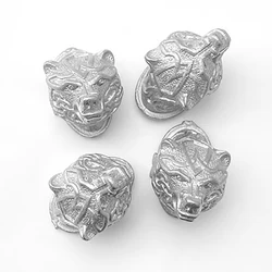 1pc 2 Types 430 Stainless Steel Knife Handle Guard Hand Protector Eagle Wolf Head Style Bolster Embryo Accessories Casting Part
