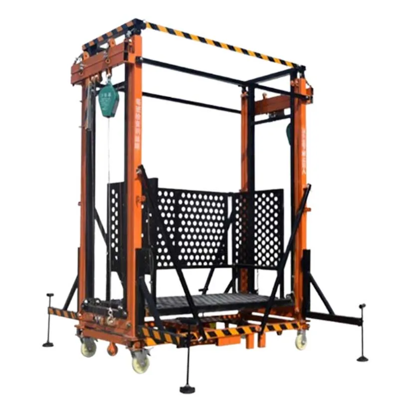 

For 3m 4m 5m 6m Telescopic Platform Foldable Electric Scaffold Lift Scaffolding Platform Factory Direct