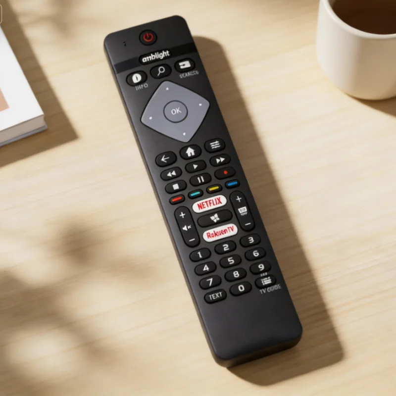 Remote Control for Philips Smart TV Compatible with 55PUS7354/12 65PUS7304/12 BRC0884301/01 55PUS6554/12 65PUS6554/12