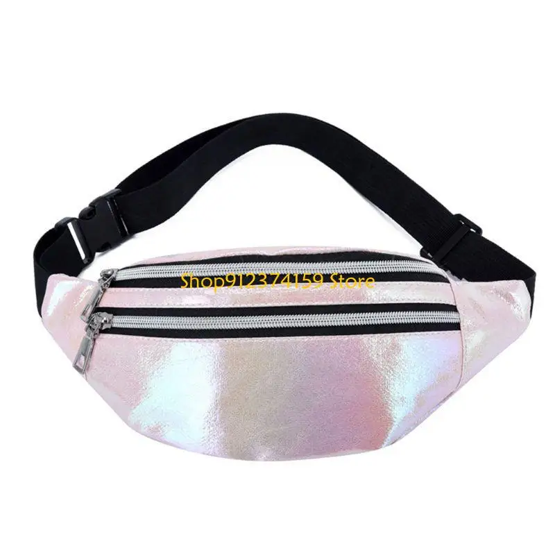 

G5AE Fashion Women Waist Fanny Pack Belt Bag Travel Hip Bum Shoulder Bags Purse