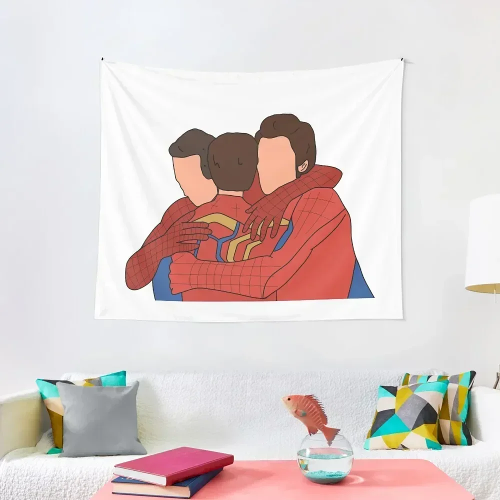 

3 Spideys Hug NWH Tapestry Nordic Home Decor Decoration Wall Room Design Decorative Paintings Tapestry