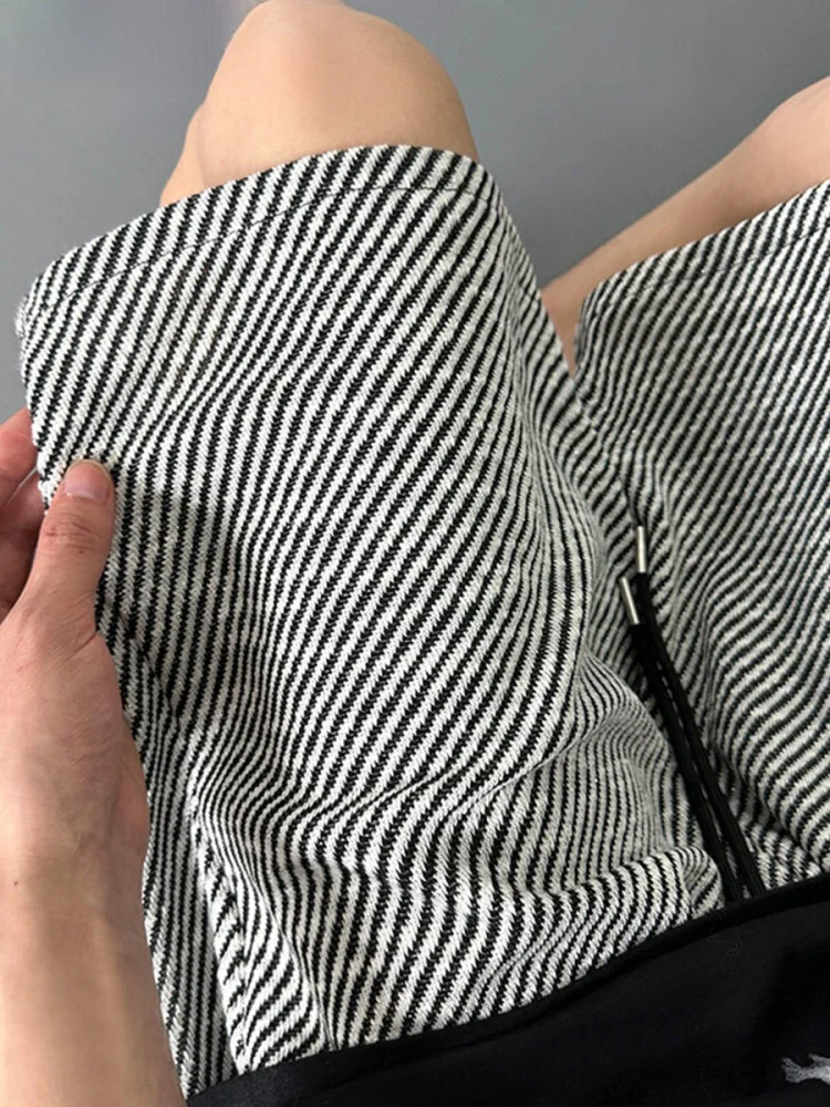 

NELY Slim Fit Spor orts for Men Summer Thin Casual Loose Straight Leg Teenage Five-Quarter Length Faionable Cotton Pants