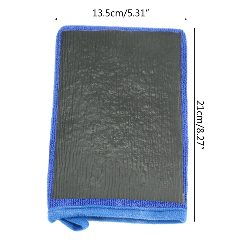 Car Wash Magic Clay Bar Mitt Car Clay Cloth Auto Care Cleaning Towel Clay Cloth Detailing Cleaning Towel D7YA