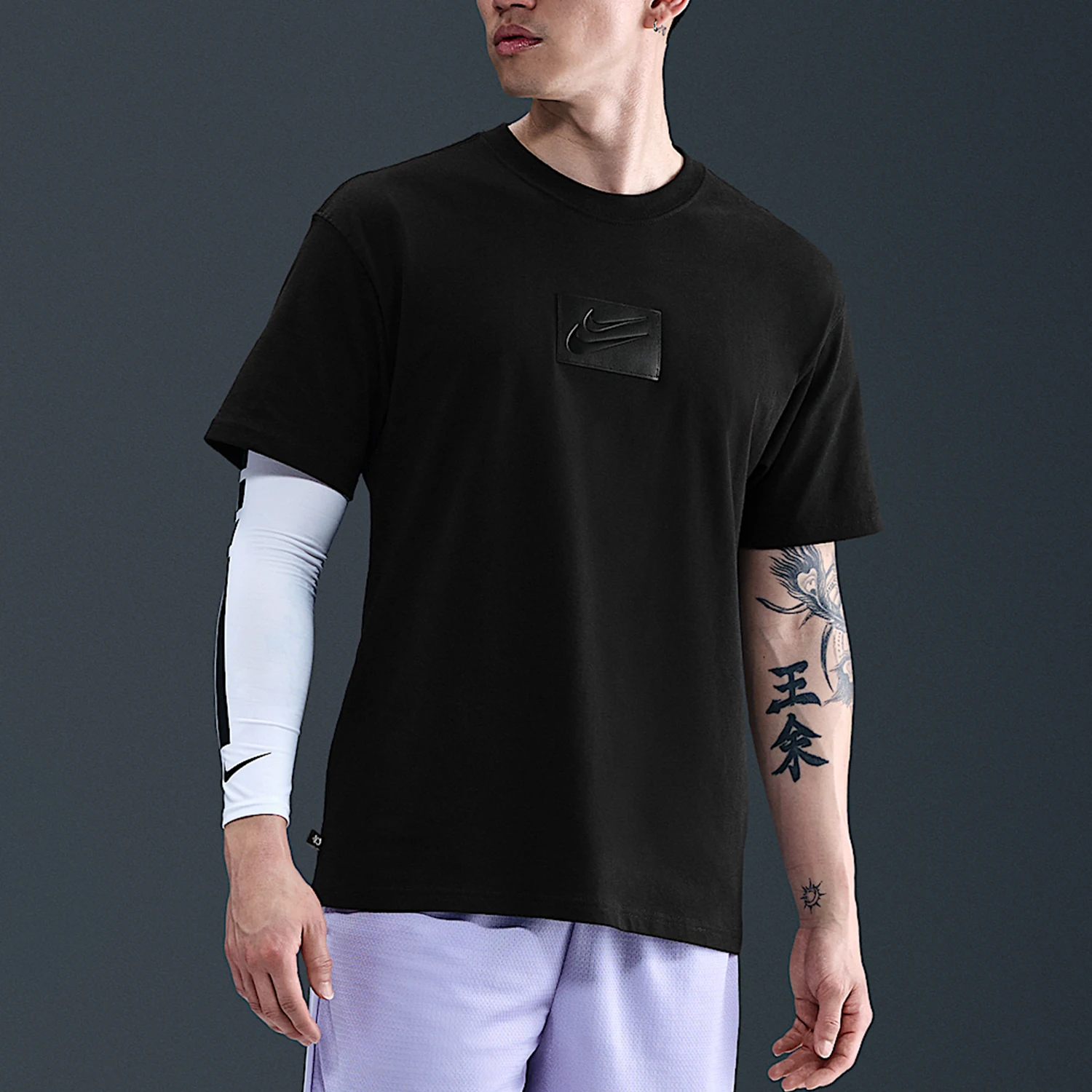 

Nike genuine 2025 Summer Men's Knit Loose Casual Outdoor T-shirt HJ3426-010