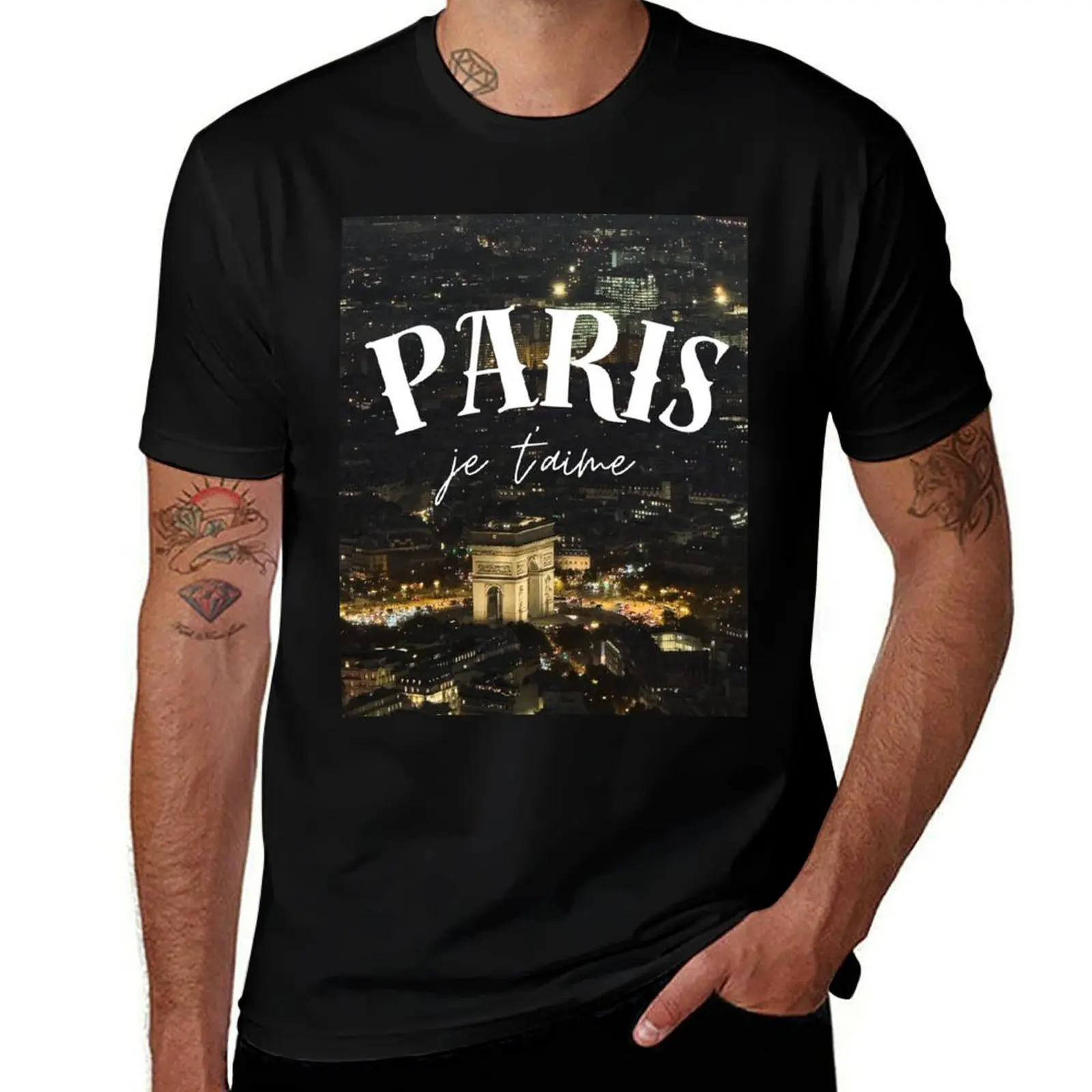 

Arc de Triomphe in Paris T-Shirt street wear graphic shirts luxury designer Aesthetic clothing mens funny t shirts