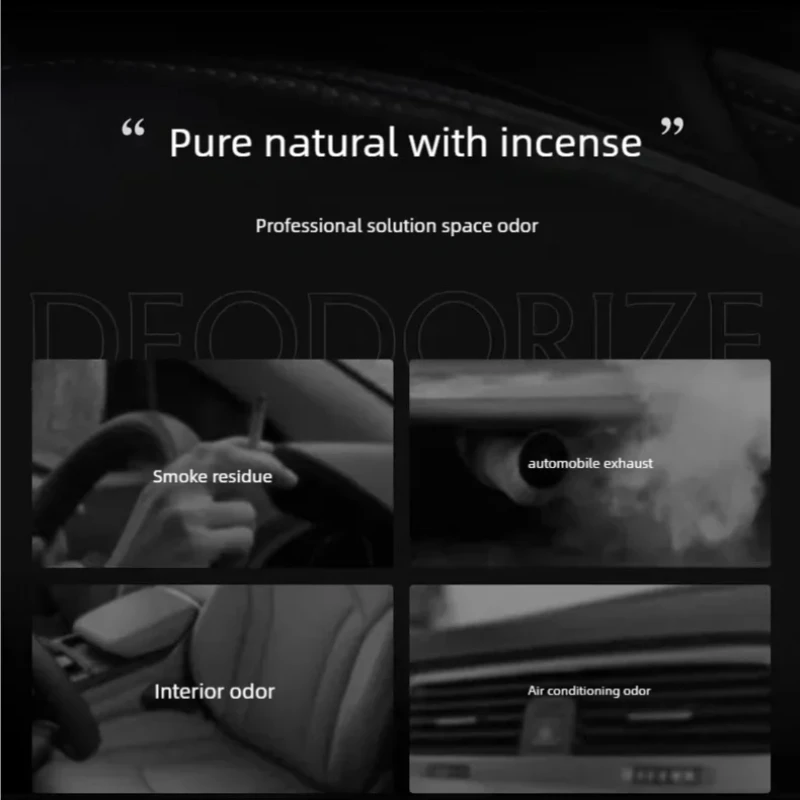 Solar Car Rotating Aromatherapy Perfume Diffuser Levitation Rotating Auto Lasting Fragrance Air Purifier Car Interior Accessorie