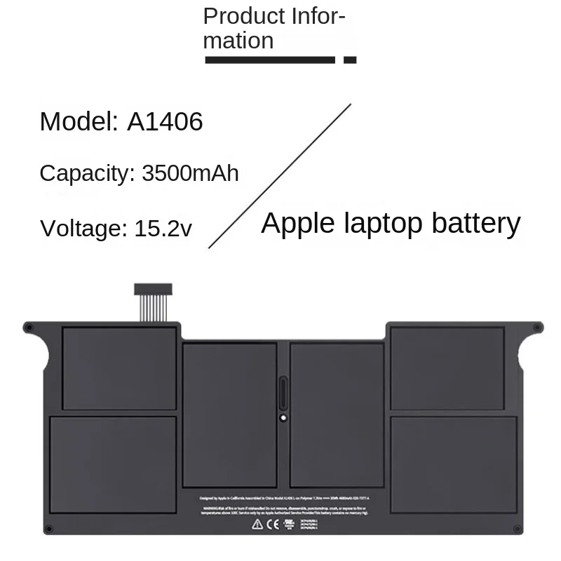 

A1495 Battery For Macbook Air 11 inch A1465 2013 2014 2015 2017 MD711/A MD712/A MD711/B MD712/B Laptop Parts & Accessories