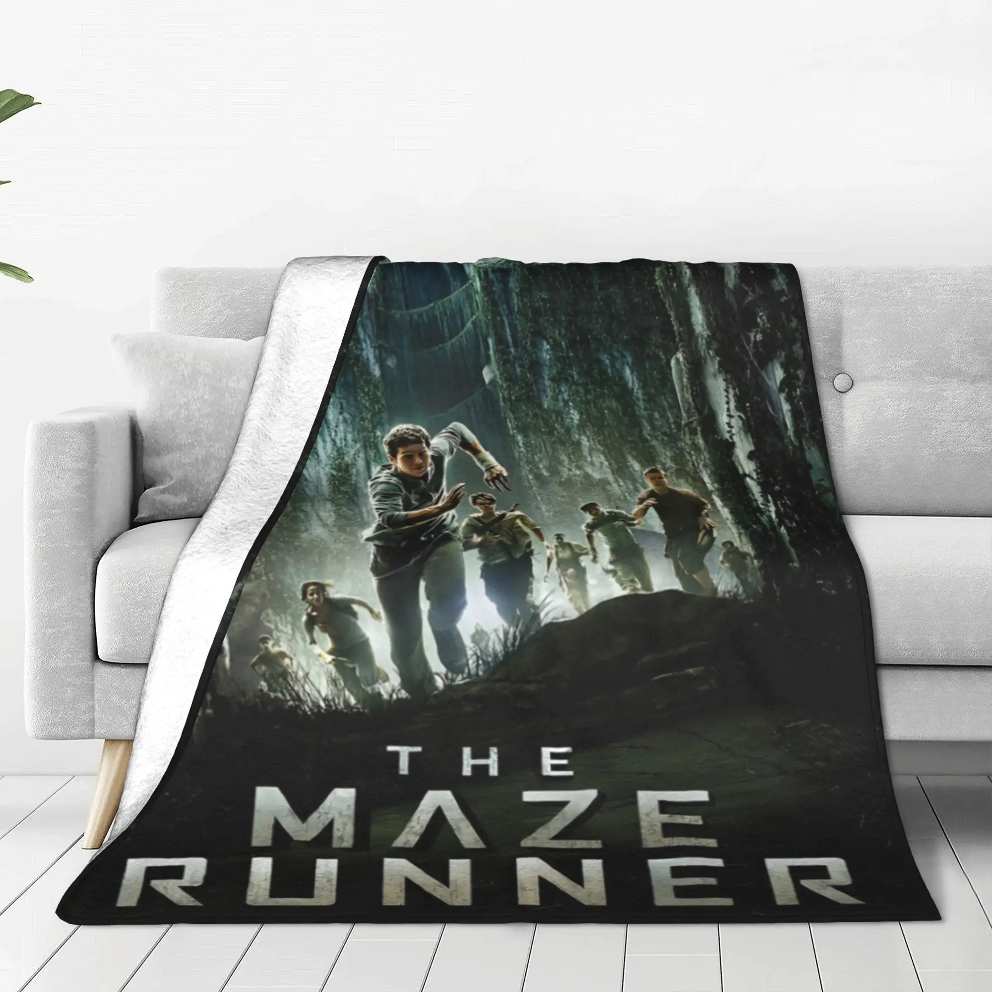 The Maze Runner TV Adventure Blankets Thomas The Glade Plush Funny Warm Throw Blankets Chair Covering Sofa Autumn/Winter Office