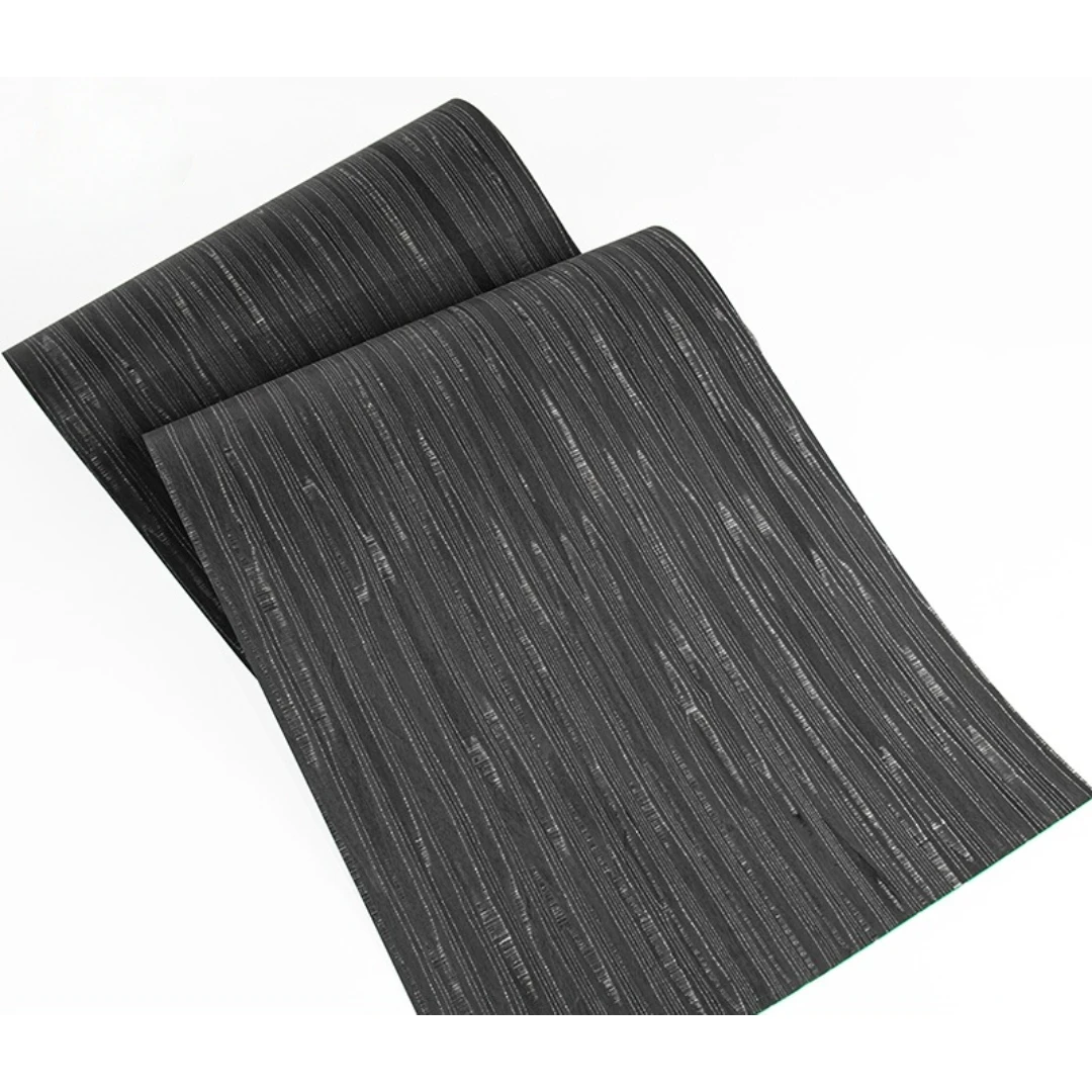 قشرة خشبية هندسية من اللؤلؤ الأسود مقاس 58 × 250 سم لتجديد الأثاث والديكور الداخلي ومشاريع إعادة تشكيل الفنادق #4