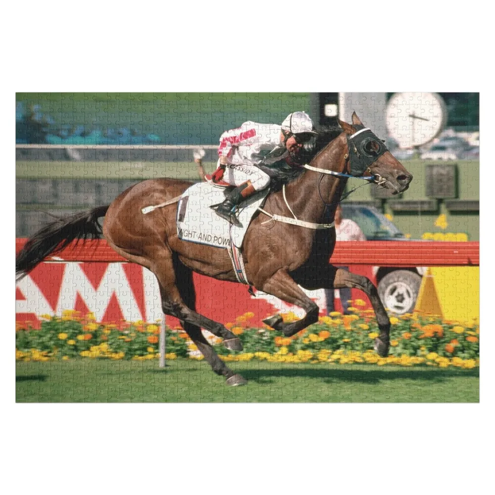 

Пазл Champion Australian Racehorse Might and Power для детей, персонализированные игрушки, персонализированный деревянный пазл с животными