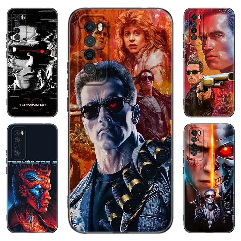 Arnold Schwarzenegger Terminator Phone Case For Huawei Nova 5 7 10 Pro 6 9 SE Y70 Plus 4 5i 7i 8i Honor Y5P Y6P Y6S Y7A Y7P Y8P