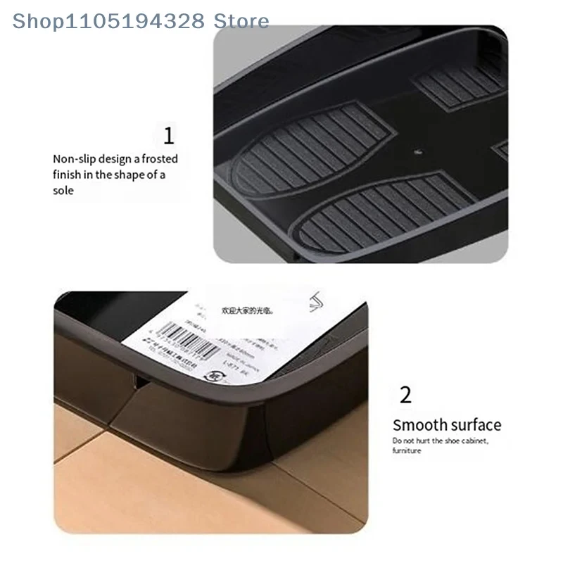 

Car Under Seat Shoe Storage Tray Multifunctional Interior Organizer Box Waterproof Plastic Container