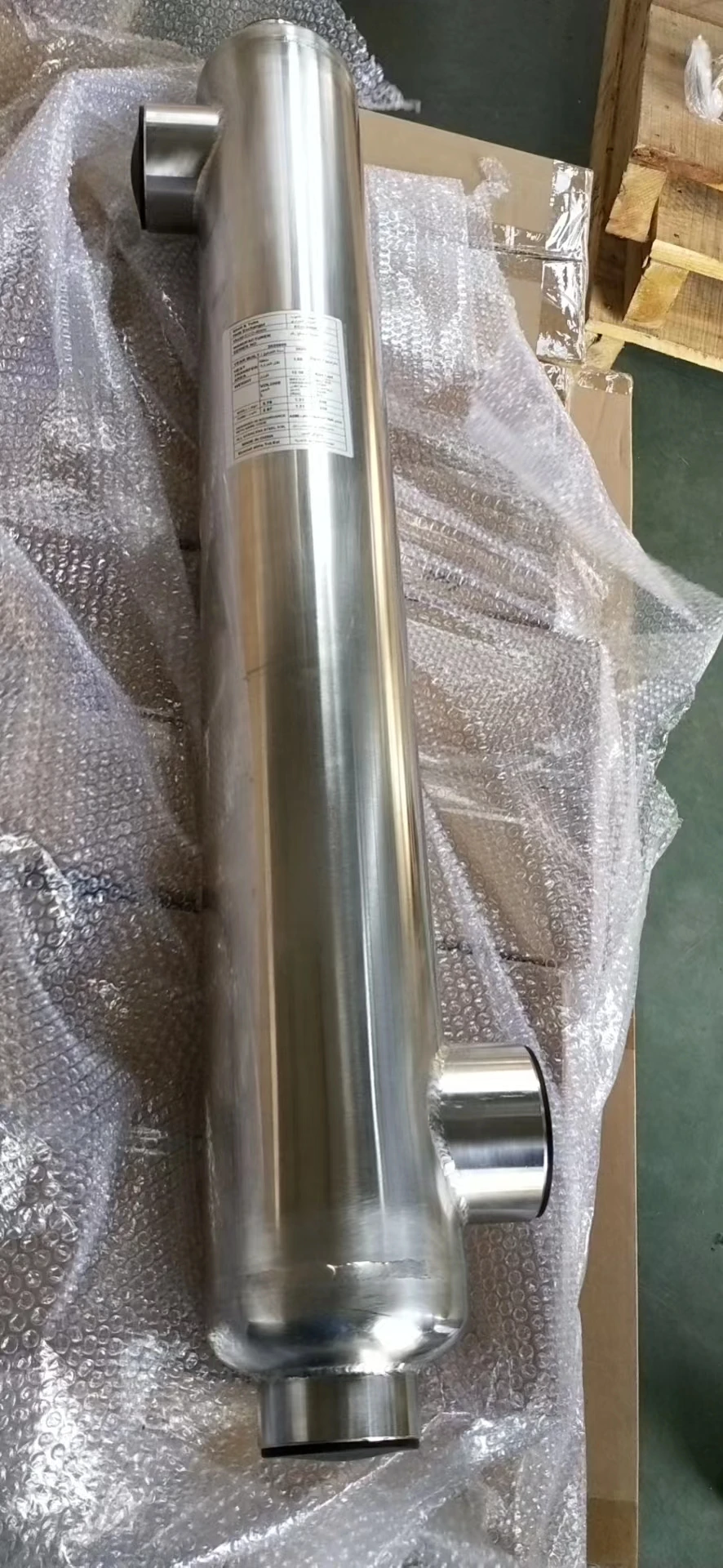 316L Shell And Tube Heat Exchanger UHT Tubular Heat Exchange Equipment