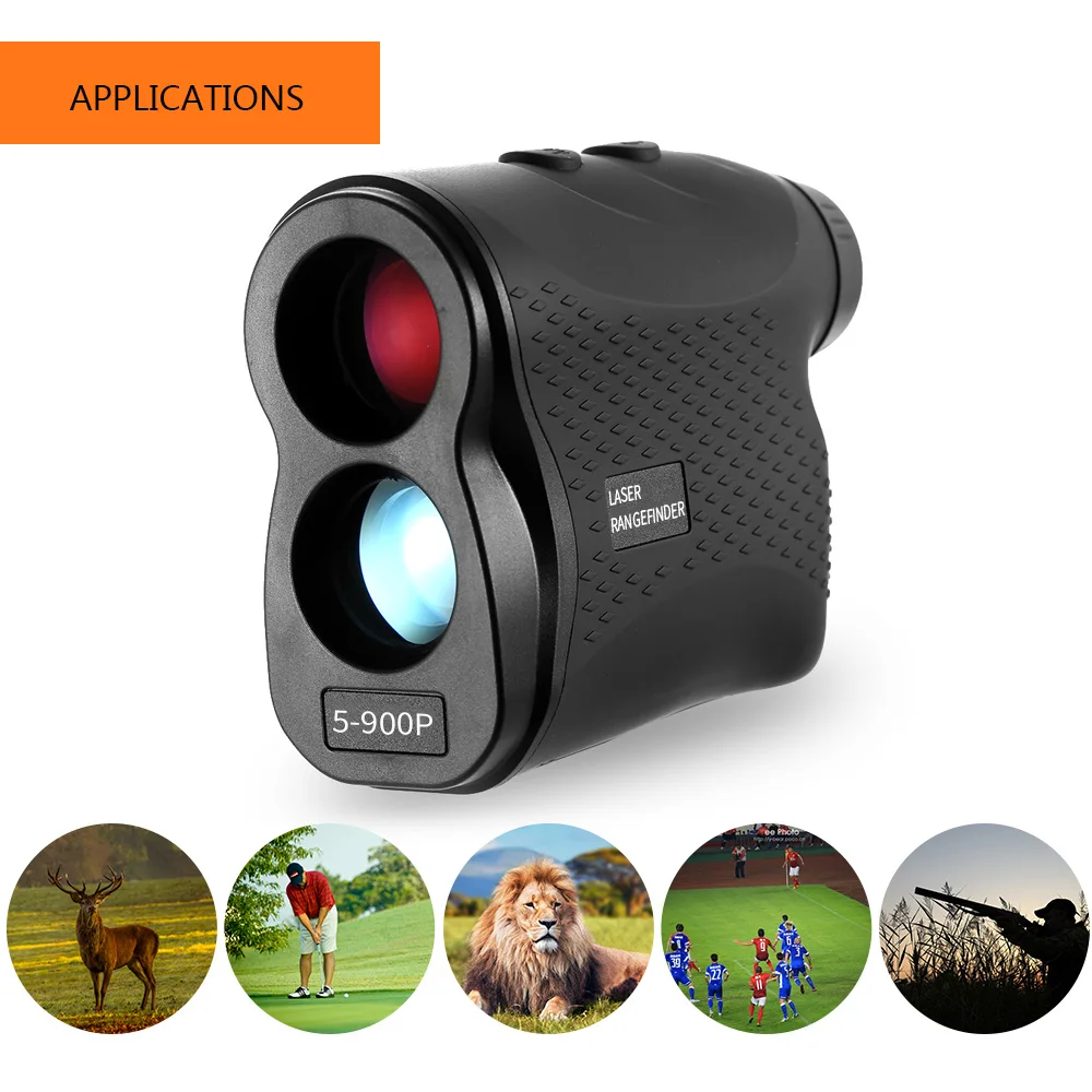 500M/900M Golf Laser Rangefinder Distance Meter Monocular Telescope Speed Tester Laser Range Finder Digital Hunting Measurement