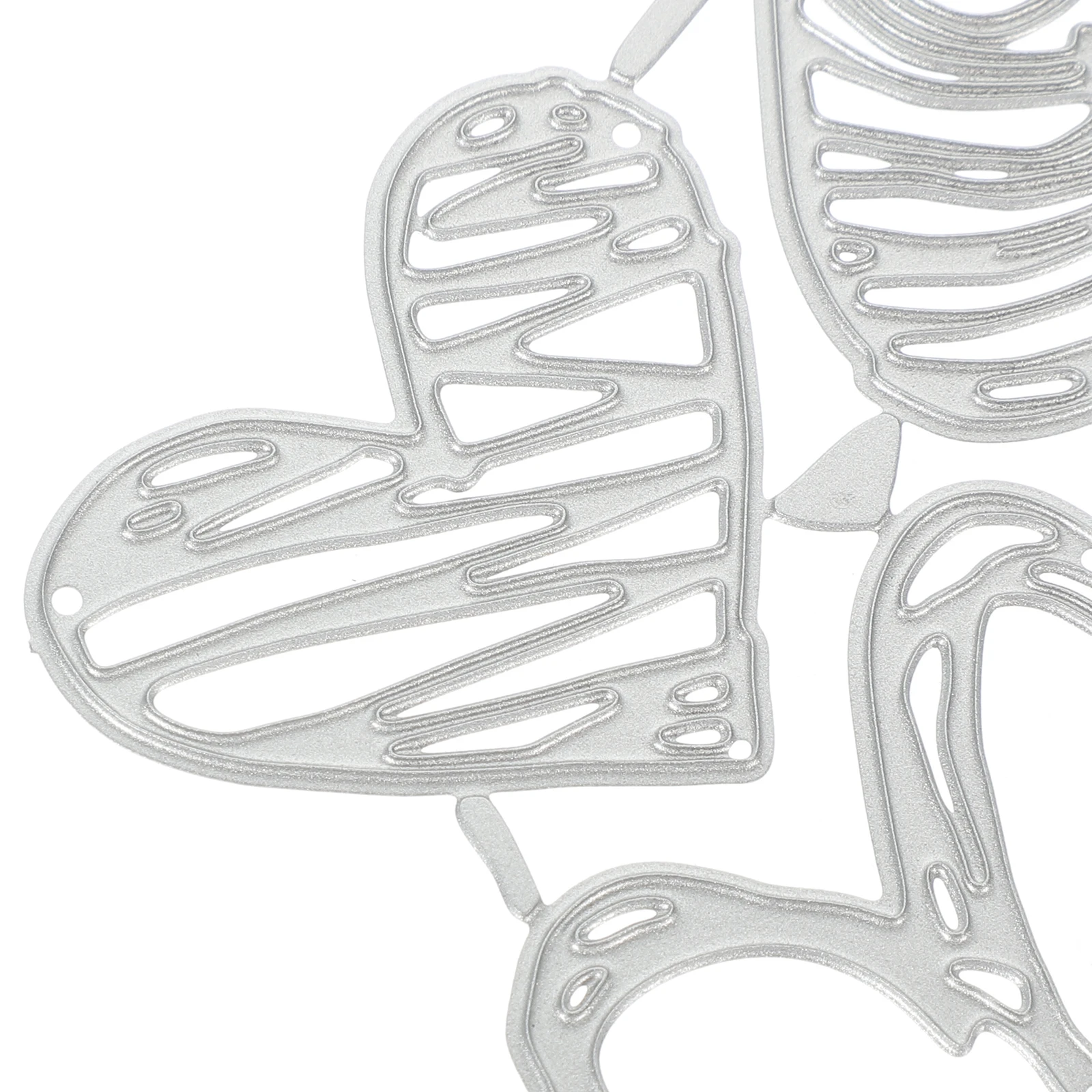 

Heart Shaped Metal Cutting Die Stencil Craft Tool DIY Scrapbooking Greeting Cards Fabric Embossing Durable for Files