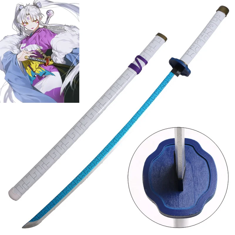 Cosplay Higurashi Kagome 40inch Bamboo Assembled Katana Sword Role Play Anime Weapon Model 100cm