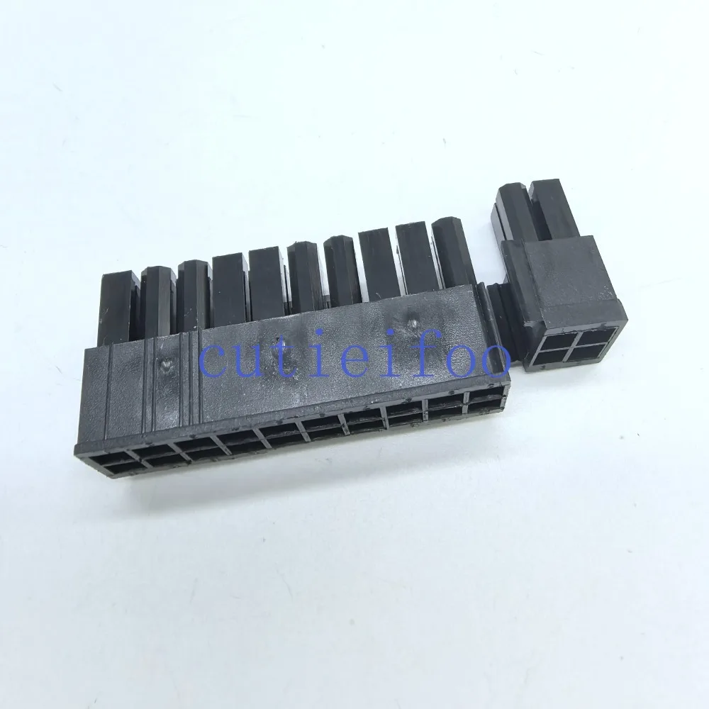24-Pin 20+4-Pin Steckverbinder ohne Kontaktstifte für ATX-Stromversorgung – Detail 8