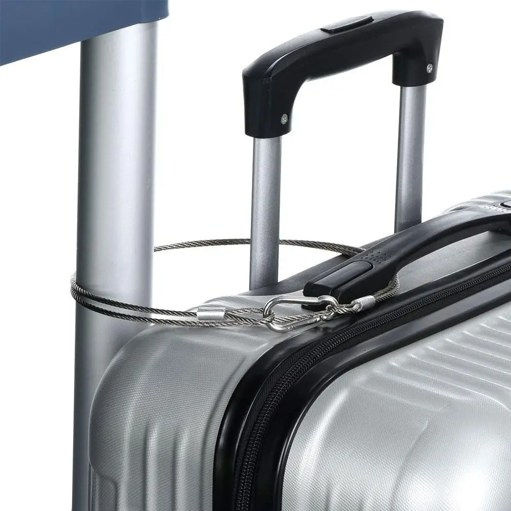 Safe 20cmx2mm Safety Security Cable Wire Stainless Steel Sliver Stage Lights Rope Anti Detachment Rope Daily