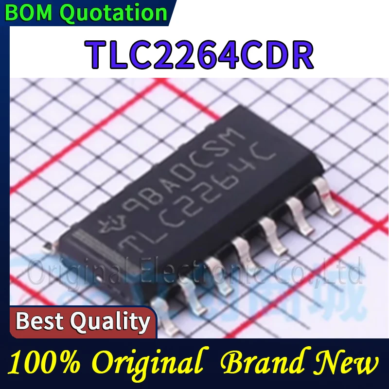 10pcs/lot TLC2264CDR  Original  In stock High quality