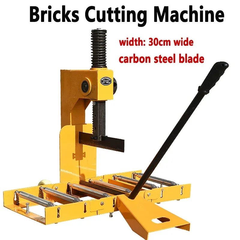 Manual Bricks Cutting Machine, Foam Brick Cutting Tool , Punch Leather Die Cutting Machine Carbon Steel Blade