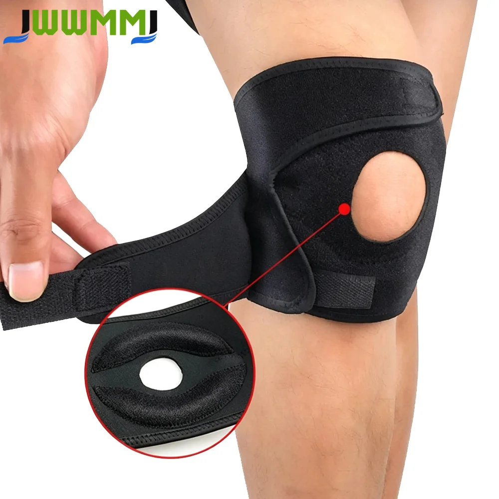 1 Stück Kniebandage für Männer und Frauen, Neopren-Kniebandage für Training, Laufen, Verletzungserholung, offene Patella-Unterstützung