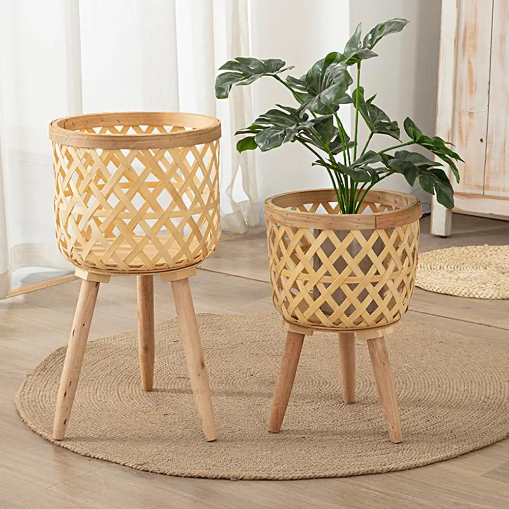 Attractive Good Removable Flowerpot Holder Plant Display Stand Wisteria Flower Basket High Durability for Home