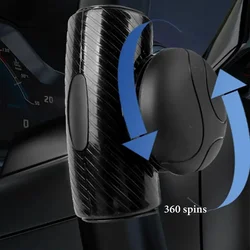 Car 360 Steering Wheel Knob Ball Auto Spinner Knob Car Steeringbooster Silicone Power Steering Handle Ball Bearings for Driving