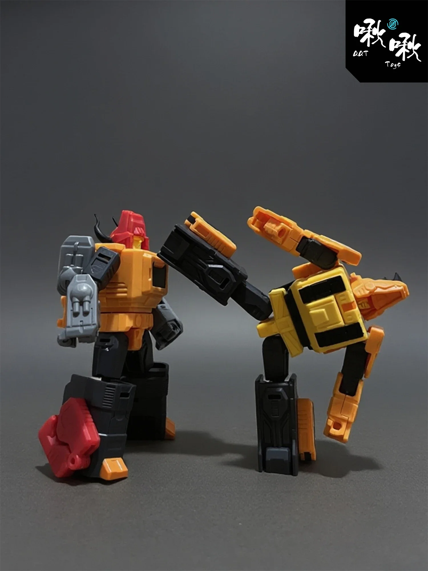 

In Stock Transformation QQT Studio QQT-02 QQT02 Predaking 2PCS/SET Action Figure Model Toys