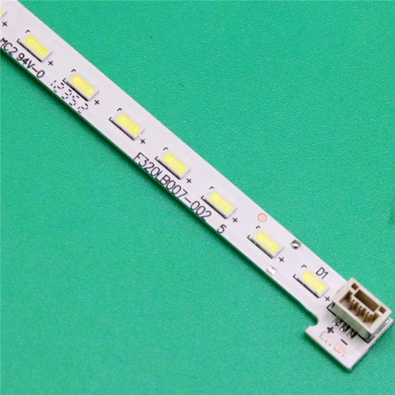 แถบไฟ LED สำหรับทีวี F320LB007-002ไฟแบคไลท์แถบ LED สำหรับ E253117แถวฟ็อกซ์คอนสำหรับ KDL-32EX340โซนี่จำนวน1คู่6V