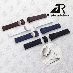 Silicone Watch Strap Parts Stainless Steel Particle For Athens Observation Ulysse Nardin Rubber Watchband Attachment