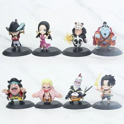 1pc random color ONE PIECE Figure Collection: Top War Saga - The Seven Warlords of the Sea Cake Decoration Blind Box Toy