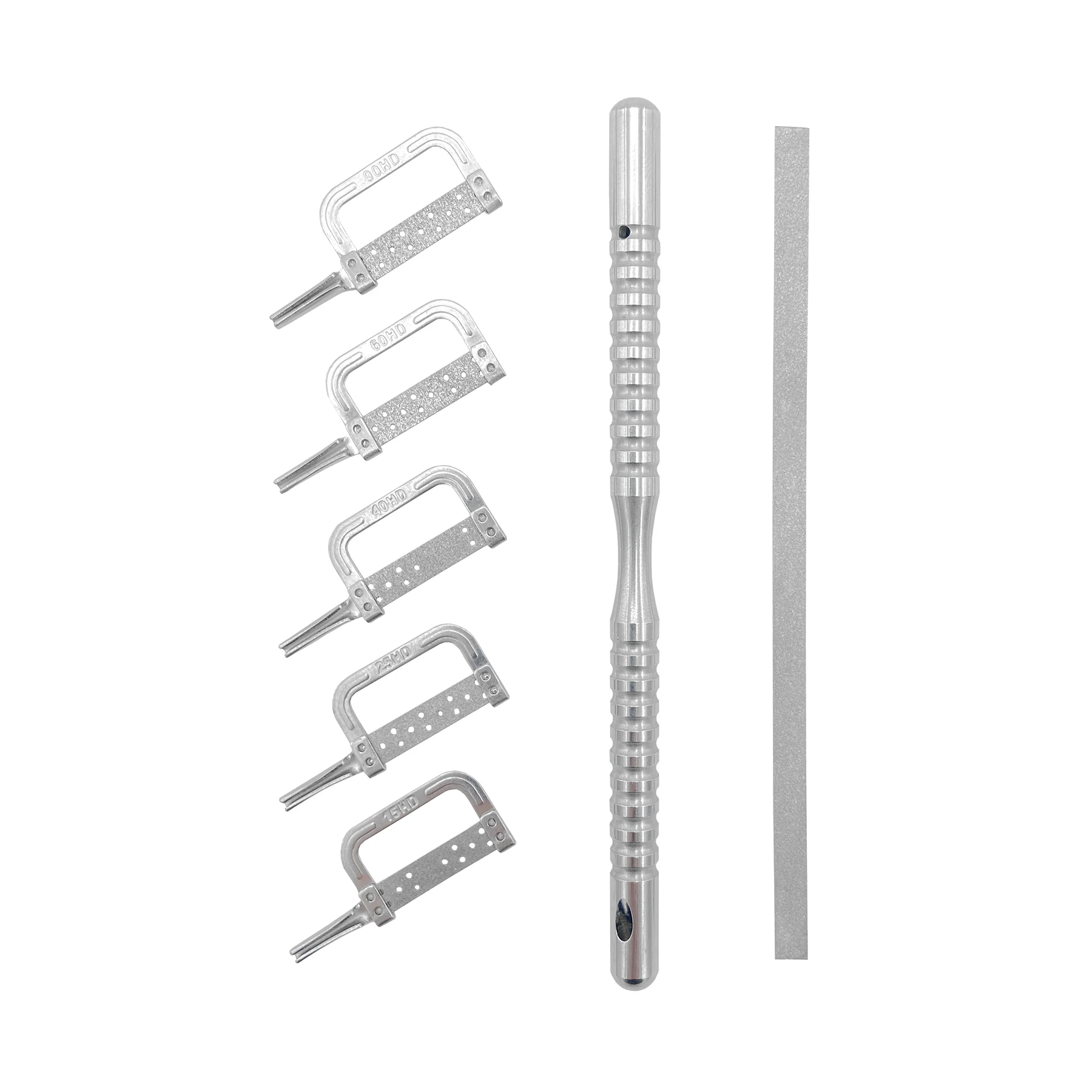 WellCK Dental Orthodontic Interproximal Enamel Reduction Automatic Strip 15HD 25HD 40HD 60HD 90HD with Handle
