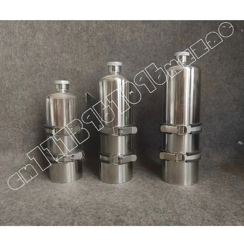 Suitable for Motorcycle Replacement Stainless Steel Oil Pot, Stainless Steel Auxiliary Oil Pot