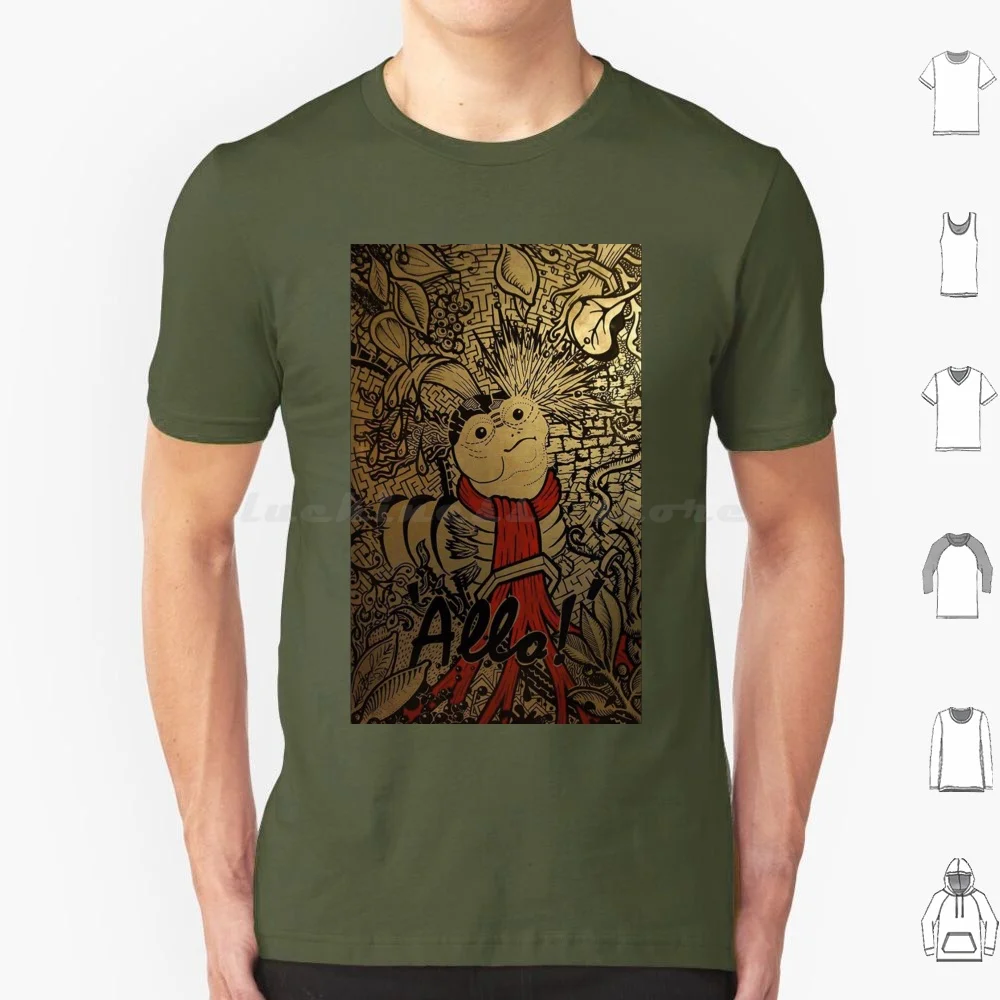 Allo!-Say , Come Inside , And Meet The Missus T Shirt Cotton Men Women DIY Print Worm Allo Labyrinth Hello Movie Rev Reverend
