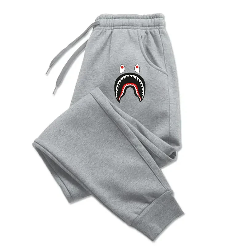 Grappige Cartoon Bedrukt Pluche Broek Dik En Warm Veelzijdig Mode Sportenherfst En Winter Nieuw