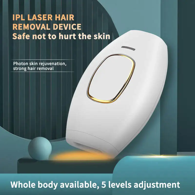 

Устройство для постоянного безболезненного удаления волос на теле и лице, IPL-лазерный эпилятор с функцией охлаждения льдом для домашнего использования.