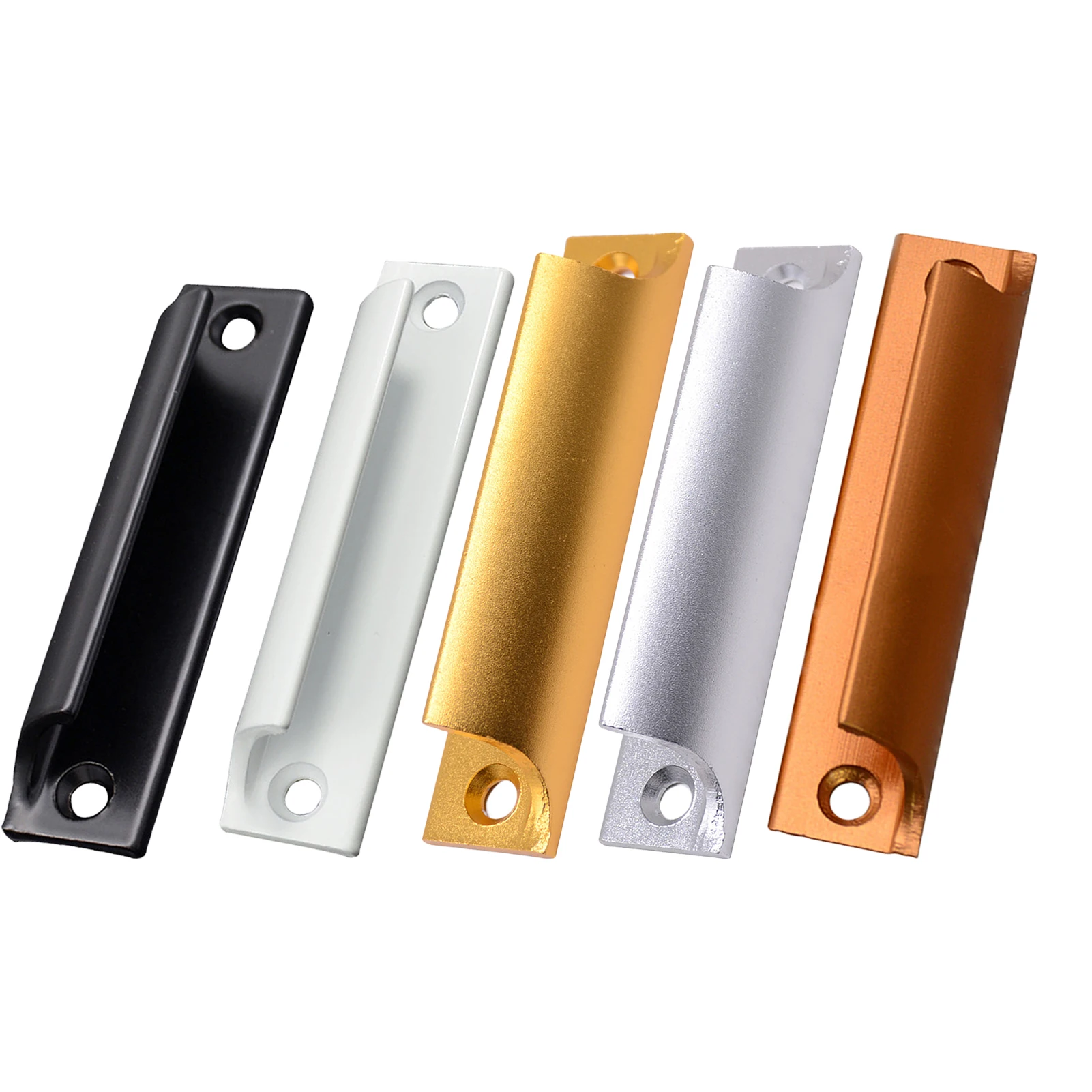 Balcony Mobile Window Small Buckle Handle Rust Proof Corrosion Protection, for Warehouses Toilet Doors