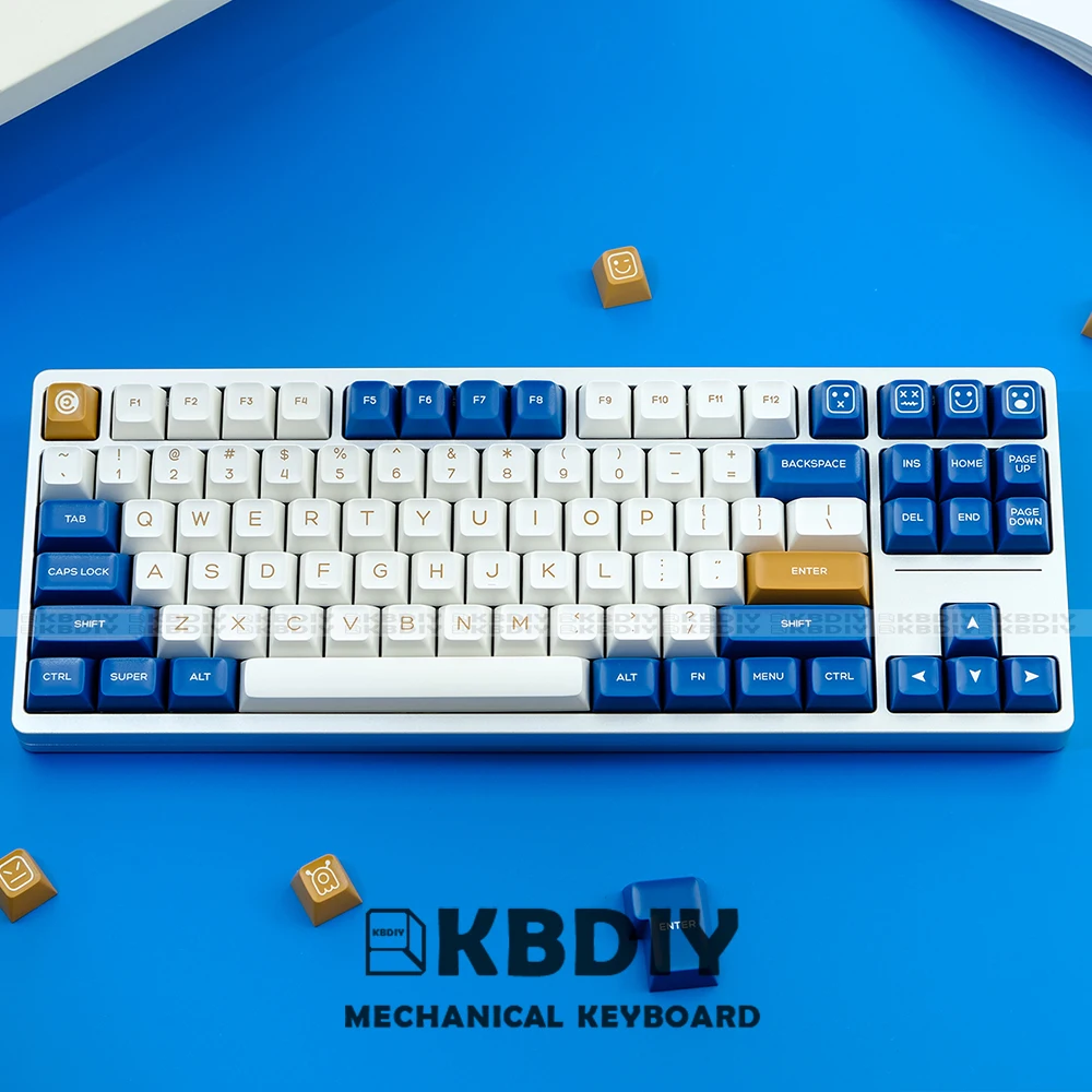 KBDiy 160 Keys/Set SA Profile Wahtsy Keycaps Mechanical Keyboard Gaming PBT Double Shot Custom ISO Keycaps for GMK67 K500