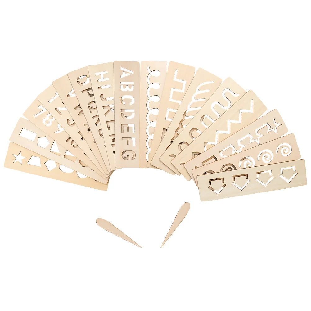 

16Pcs Kids Educational Writing Board Smooth Edges for Toddlers Preschoolers Learning Memorizing Skills Educational Toy