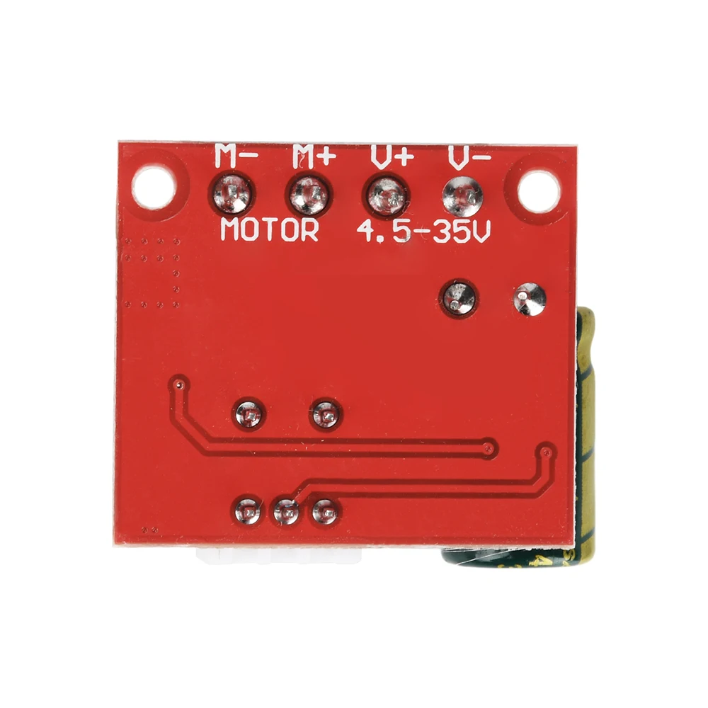 DC 4.5-35V 5A 20khz PWM DC Controlador de velocidade do motor escovado de alta frequência com interruptor LED Dimmer Placa de interruptor de controle de velocidade