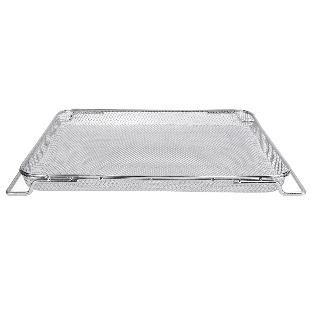 Ninja Foodi DT200 Stainless Steel Baking Mesh Tray Mesh Silver Stainless Steel Rack Replacement Non-Stick Coating