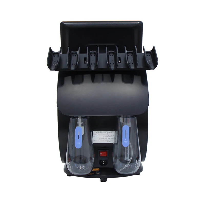 Шесть в одном, водный кислород, небольшой пузырьковый инструмент для ухода за кожей, косметический инструмент, инъекция кислорода, соскабливание кожи
